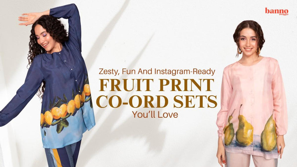 Fruit print co-ord set
