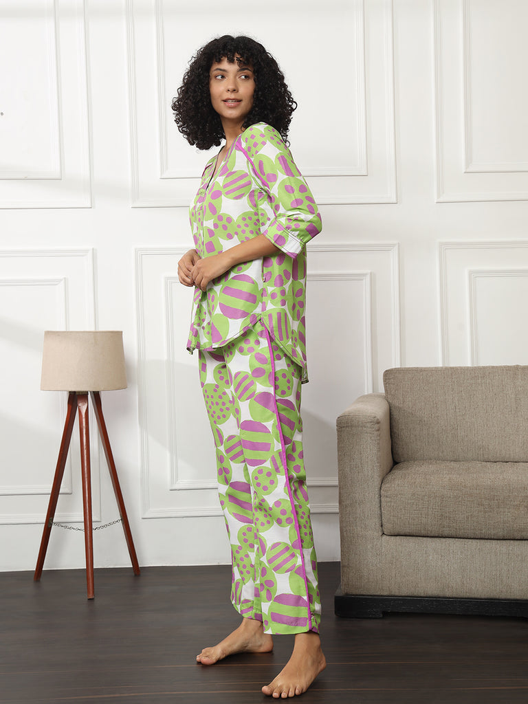 Muslin Coords- Abstract Print-Muslin Lounge-Bannoswagger